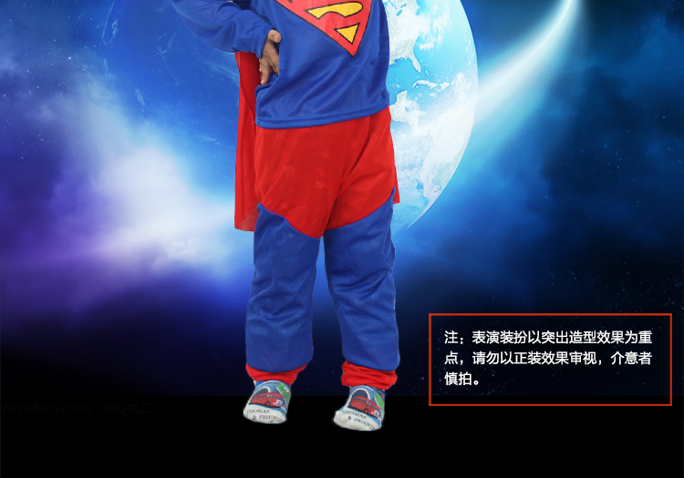 仕彩 复仇者联盟 儿童蝙蝠侠衣服 活动道具 动漫演出服 儿童动漫电影英雄服装 蝙蝠侠套装 L码建议身高120-135CM
