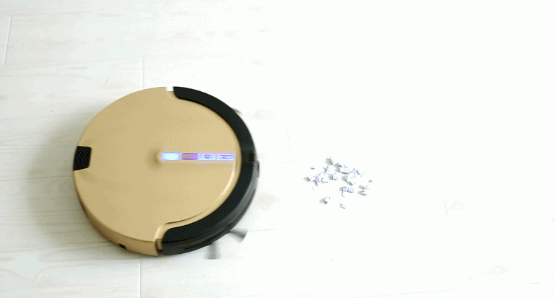 凯力金钻(s750)智能扫地机器人吸尘器wifi全自动充电拖地扫地机土豪金