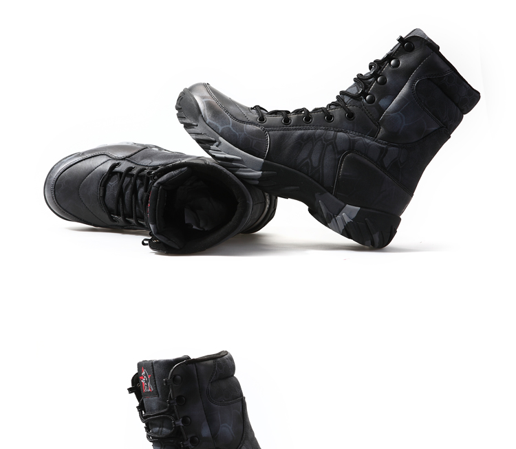 猛虎营 神行者1号 火美军作战靴 登山鞋 男 女防