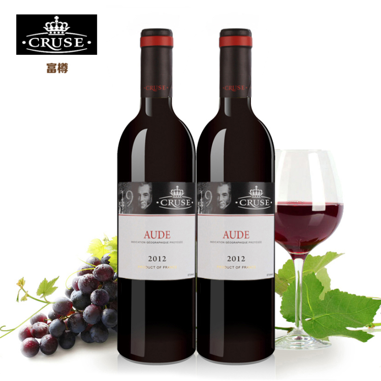 银河正品富樽Cruse法国原瓶原装进口IGP奥德