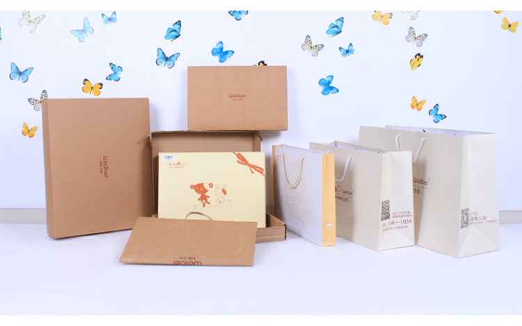 威尔贝鲁 新生儿礼盒包装 新品精美宝宝礼盒包