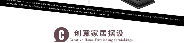 翻旧事 铁艺武士装饰品摆件 欧式工艺品礼品 家居摆设装饰品 6058 0