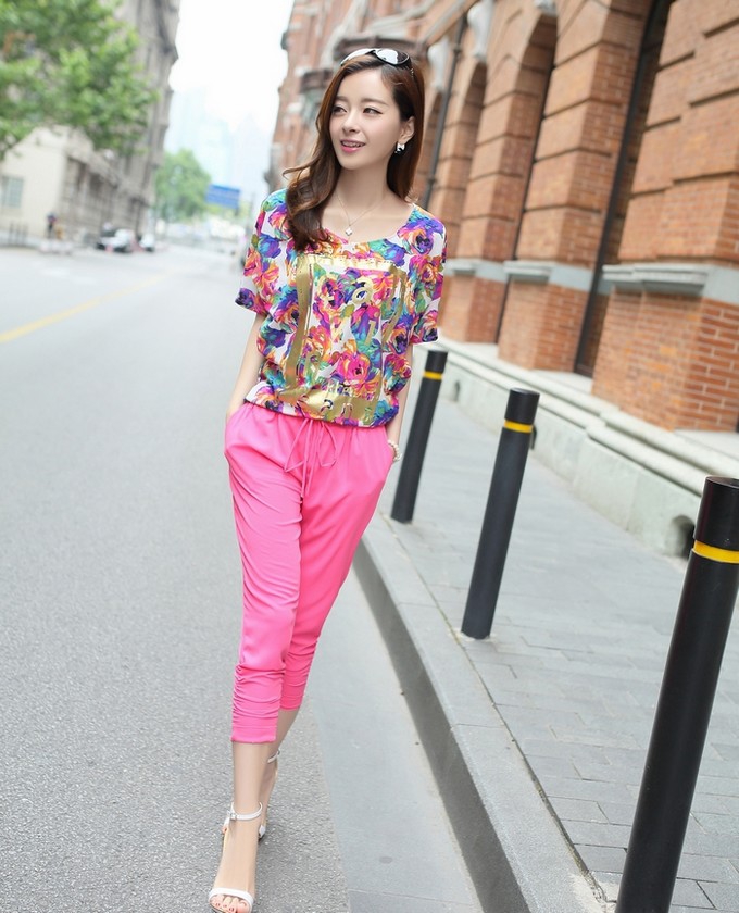 American economy Julia summer 2015 XL female short-sleeve T-shirt 200 Jack thick sister Korean version 7 pants Leisure package of red XXXL (160 - 180 ) jack pictures, price, brand platters! Elections are good character, the national distribution, so why buy now enjoy more preferential! Health