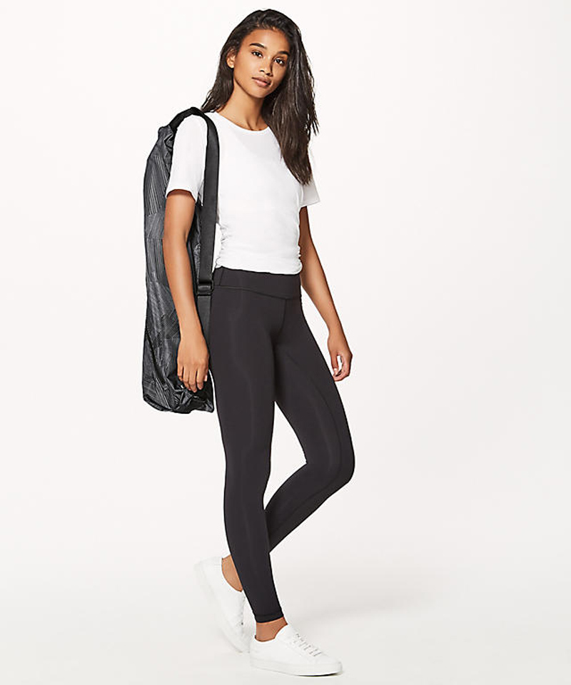 lululemon lululemon the yoga bag瑜伽垫背包 black