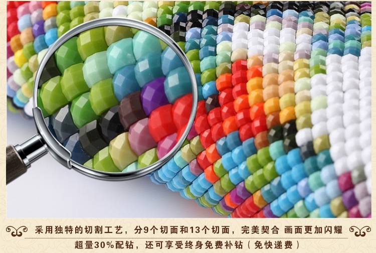 
                                                                                2022新款手工绣品5D钻石画满钻客厅水钻画点钻粘钻贴钻十字绣贴画粘贴画砖石秀卧室餐厅小幅简单三联画 高端方钻(满钻)整幅一体 画布尺寸100*37厘米(多送九宫钻石盒)                