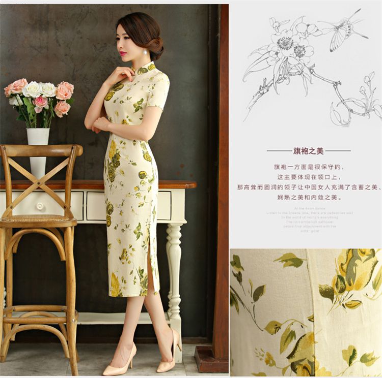 Mr Ronald, Retro improvements ILELIN2015 cotton linen national wind in Long of the forklift truck qipao Linen Dress qipao arts of the Republic of Korea Air-dress if blue S picture, prices, brand platters! The elections are supplied in the national character of distribution, so action, buy now enjoy more preferential! As soon as possible.