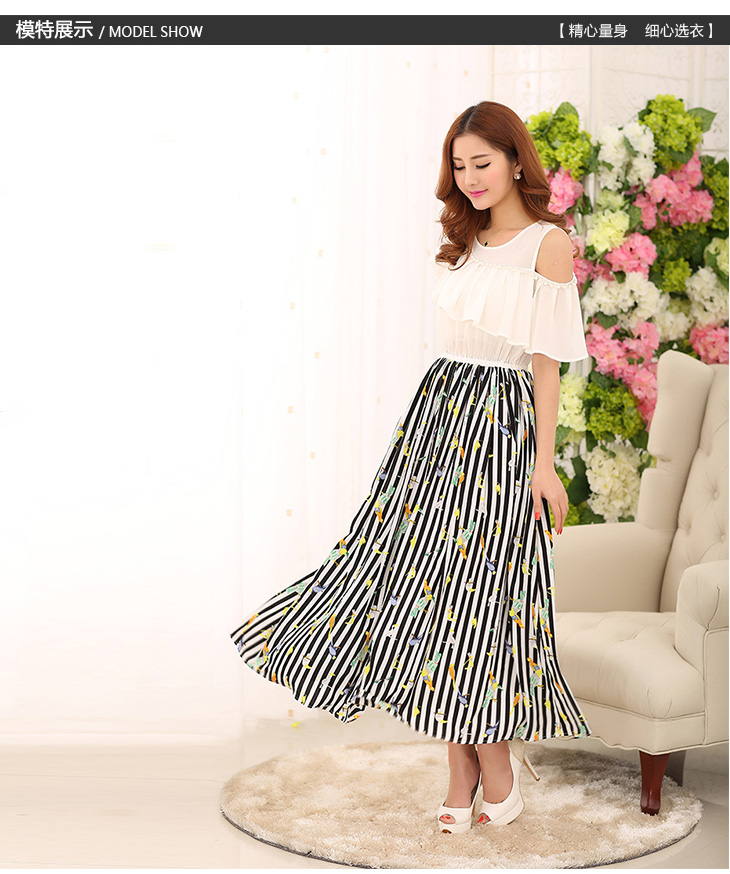 C.o.d. 2015 Summer new stylish casual atmosphere thick mm extra female chiffon skirt long skirt summer new stamp white XXXL skirt picture, prices, brand platters! The elections are supplied in the national character of distribution, so action, buy now enjoy more preferential! As soon as possible.