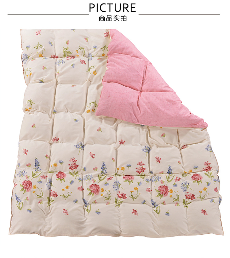 
                                        钰伊仁 全棉被套 纯棉单件 单双人被罩纯棉床品用品 蓝叮当棉 150*200cm                