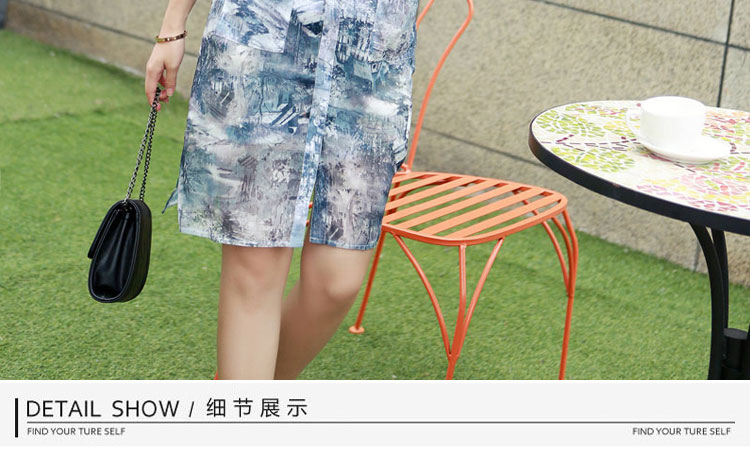 欢仙子2016夏装新款韩版时尚百搭修身女装短袖翻领衬衫 紫红色雪纺 M