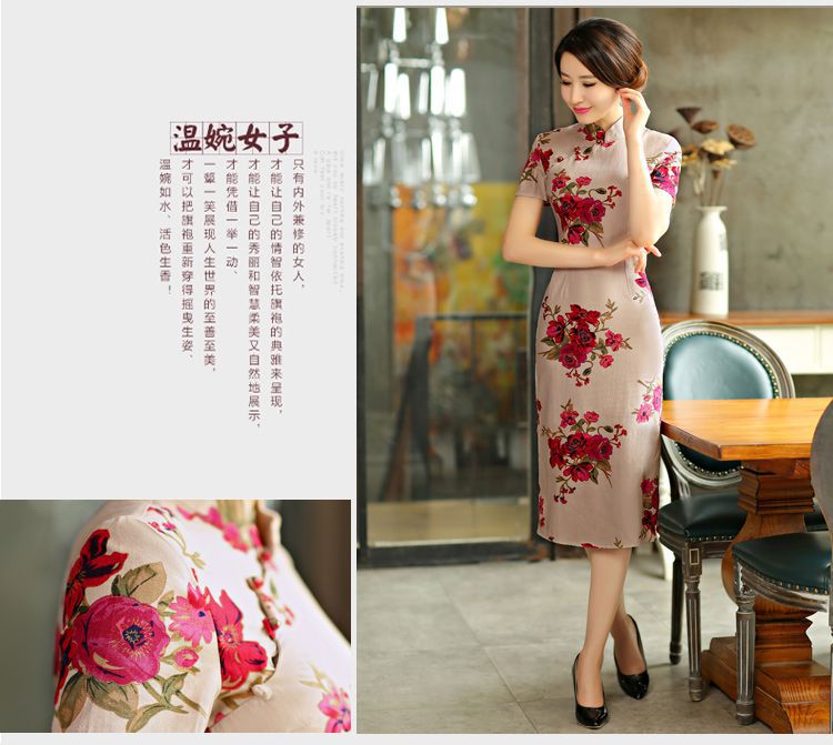 Mr Ronald, Retro improvements ILELIN2015 cotton linen national wind in Long of the forklift truck qipao Linen Dress qipao arts of the Republic of Korea Air-dress if blue S picture, prices, brand platters! The elections are supplied in the national character of distribution, so action, buy now enjoy more preferential! As soon as possible.