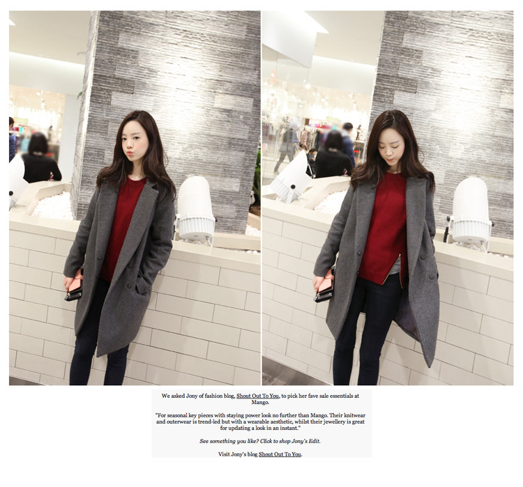 Gigi Lai following 2015 No. autumn and winter new product code women 200 catties a wool coat thick mm mount version in Korea thin long Leisure? jacket female gray hair L picture, prices, brand platters! The elections are supplied in the national character of distribution, so action, buy now enjoy more preferential! As soon as possible.