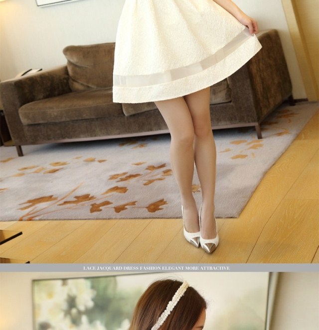 According to Chi-sun 2015 spring new Korean Beauty sleeveless bridesmaid dress dresses shaggy skirt-white pictures, price, brand platters! Elections are good character, the national distribution, so why buy now enjoy more preferential! Health