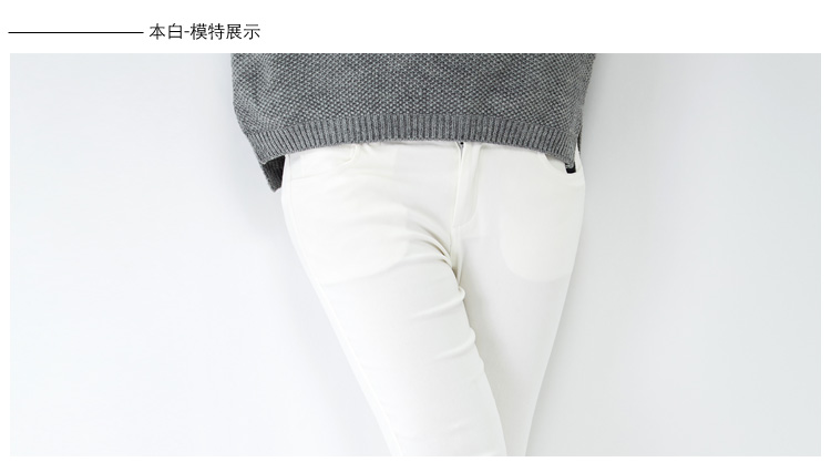 唐狮（TonLion） 女净色口袋处趣味机绣打底裤 黑色  S