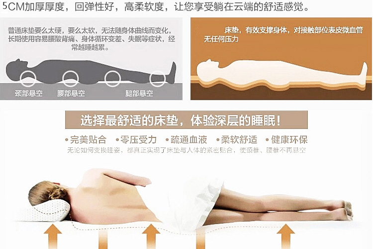 
                                        允儿羽丝绒床褥冬季学生加厚羽丝绒床垫酒店榻榻米床褥子可折叠单双人 灰-5cm 180*200                