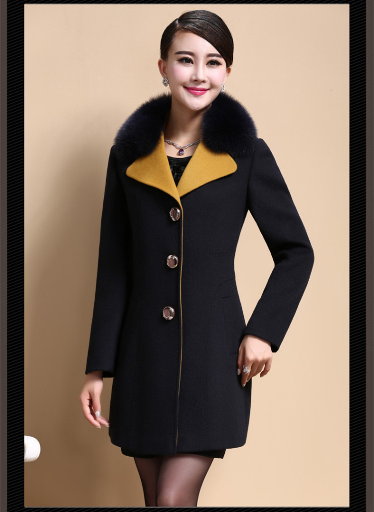 About the  2015 autumn and winter Jadeite Jade Mount Gross Korean female jacket? 