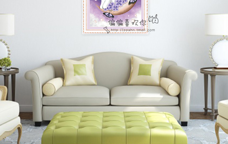 
                                        DIY钻石画卡通系列天使猫方钻满钻动物钻石秀十字绣粘钻贴钻画卧室钻石绣可爱猫 天使猫高端方钻30x38cm(方钻满钻)                