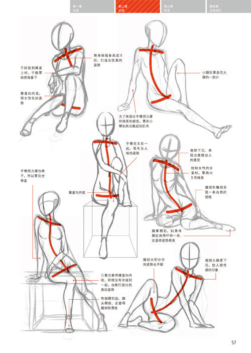 动漫 动漫学堂 女性角色的画法:漫画初学者入门教程 (日)kyachi 97.