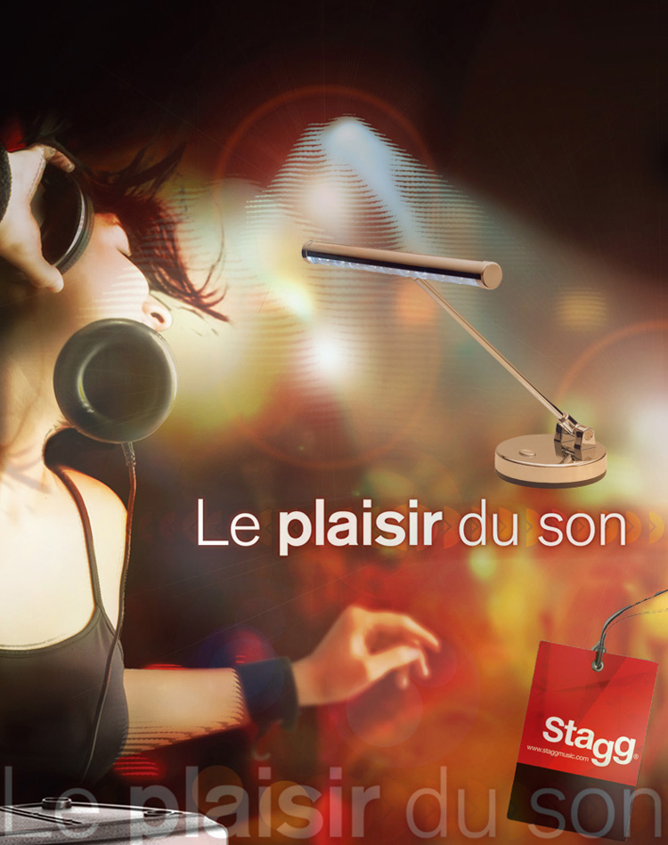 比利时著名品牌Stagg LED钢琴台灯 SPLED 1