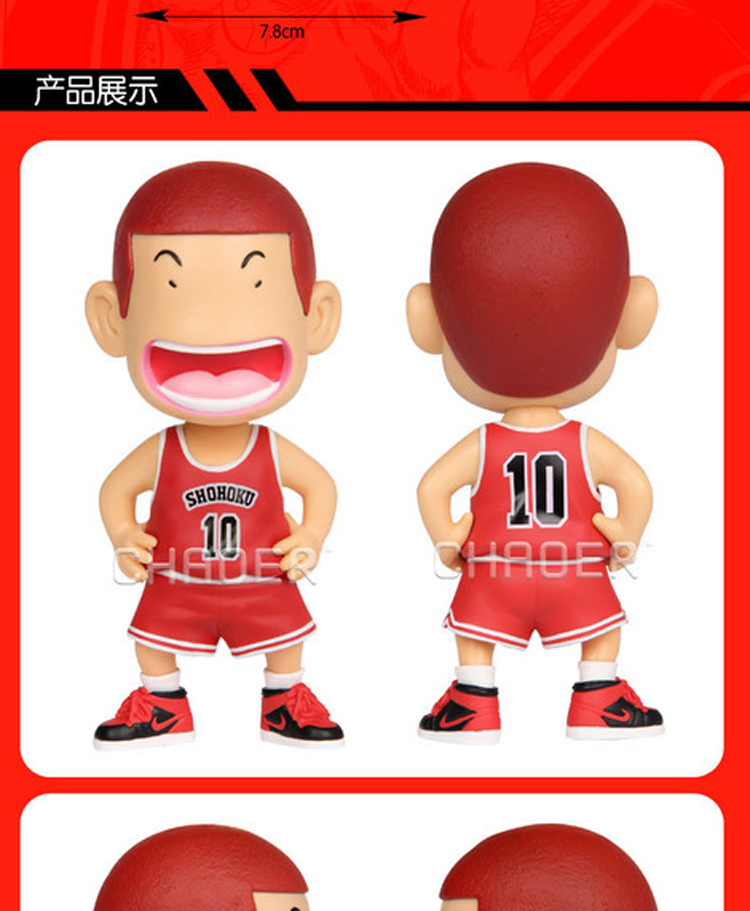 高手 樱木花道CHAOER 头可动Q版大头手办 模