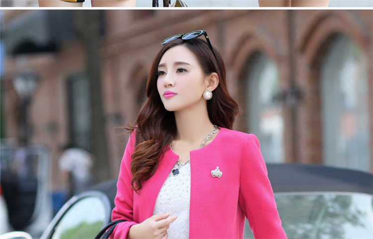 Gigi Lai following 2015, No. early winter coats? New Gross Korean version of large numbers of women in the long winter coats)? female cardigan windbreaker pink S picture, prices, brand platters! The elections are supplied in the national character of distribution, so action, buy now enjoy more preferential! As soon as possible.