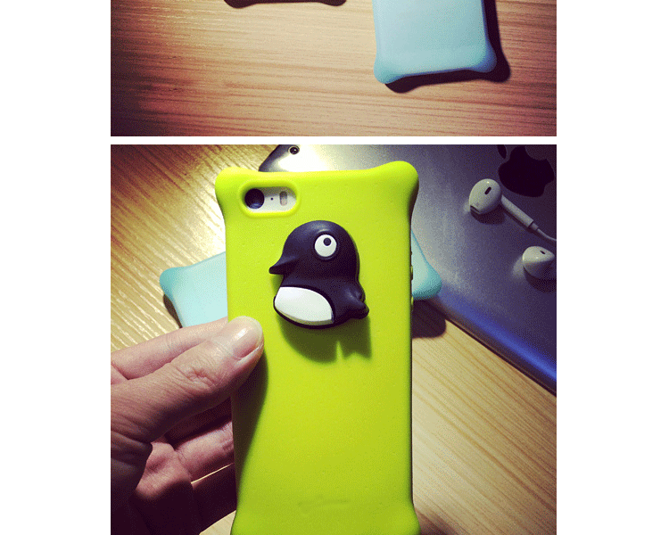 可爱iPhone5s手机壳4.7卡通情侣苹果6 plus硅胶套5.5防摔潮女 玫红米妮 iPhone6 Plus