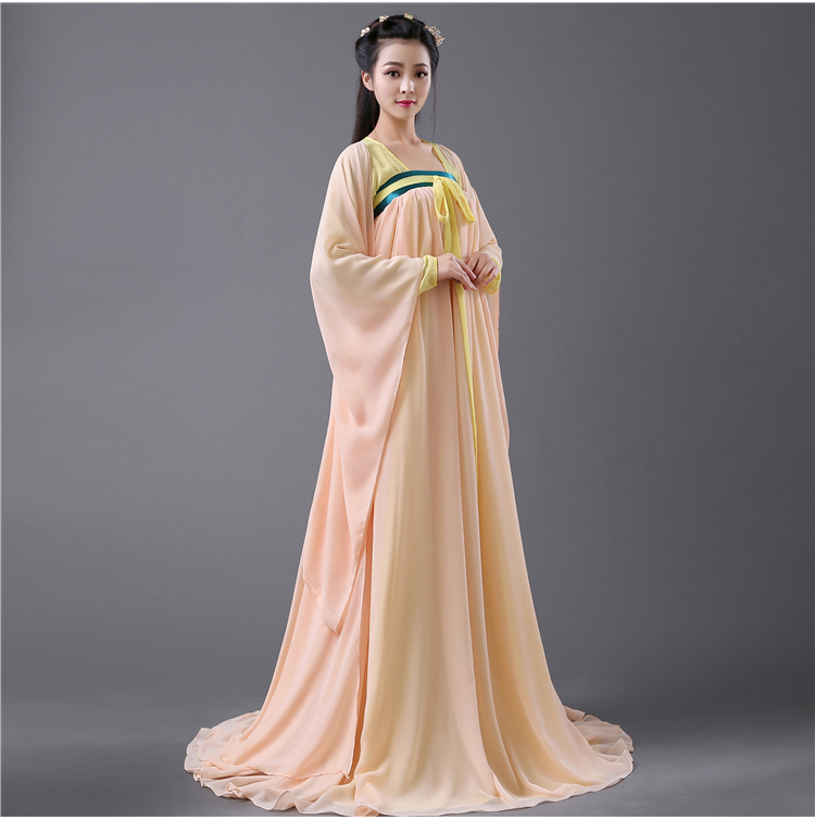 There is a Chinese classics property of the Tang dynasty, Han-dynasty drama groups show woman serving women's chest you can multi-select attributes by using the pink dress code 162cm-172cm are pictures, prices, brand platters! The elections are supplied in the national character of distribution, so action, buy now enjoy more preferential! As soon as possible.