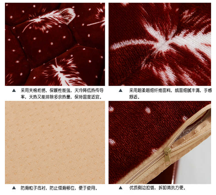 
                                        典奈家居 短毛绒实木沙发坐垫 硬质棉红木沙发单人座三人座座垫 简约生活浅咖 坐垫52*106cm                