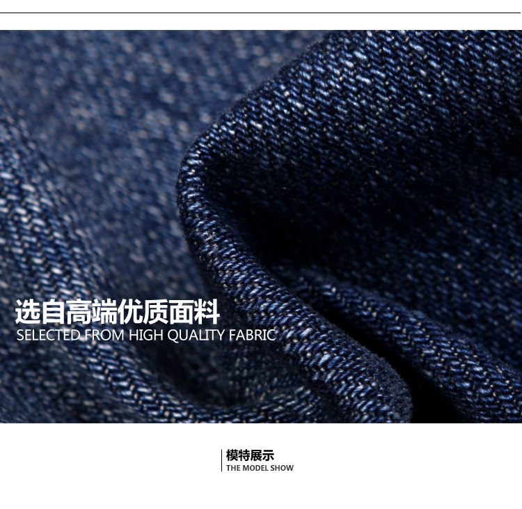 十月玫瑰 2015秋季新款欧美时尚翻领纯色简约单排扣破洞常规款牛仔衣修身甜美淑女百搭短外套 牛仔蓝 L