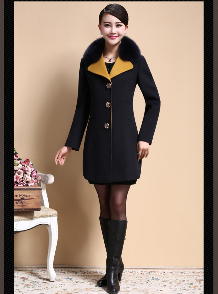 About the  2015 autumn and winter Jadeite Jade Mount Gross Korean female jacket? 