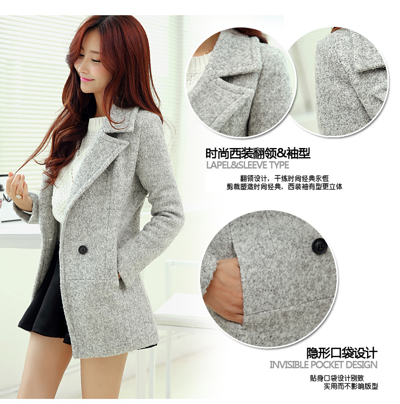Yan Yi, gross? For Winter 2015 female Coat new women in Korean long hair Sau San? jacket female 1018 gray M picture, prices, brand platters! The elections are supplied in the national character of distribution, so action, buy now enjoy more preferential! As soon as possible.