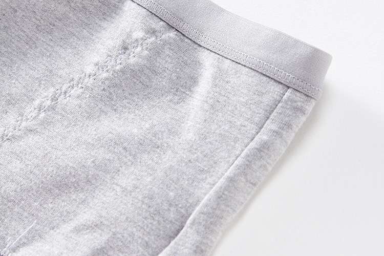 <em>都市丽人</em> 纯棉舒适平角<em>内裤</em>293042 <em>黑色</em> 均码