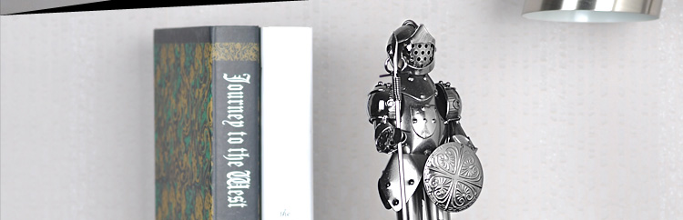 翻旧事 铁艺武士装饰品摆件 欧式工艺品礼品 家居摆设装饰品 6058 0