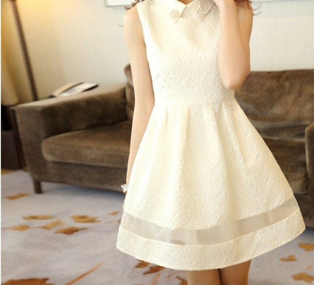 According to Chi-sun 2015 spring new Korean Beauty sleeveless bridesmaid dress dresses shaggy skirt-white pictures, price, brand platters! Elections are good character, the national distribution, so why buy now enjoy more preferential! Health