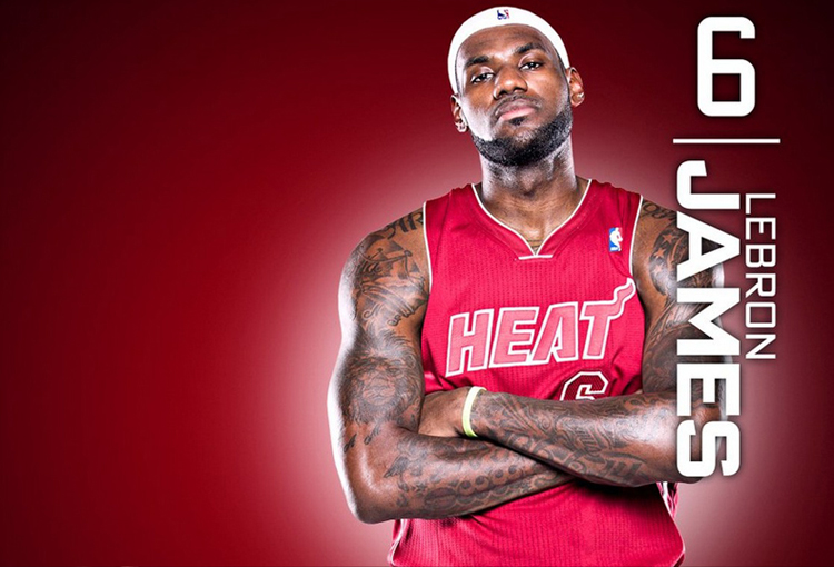 NBA 阿迪达斯热火 詹姆斯swingman篮球服 big