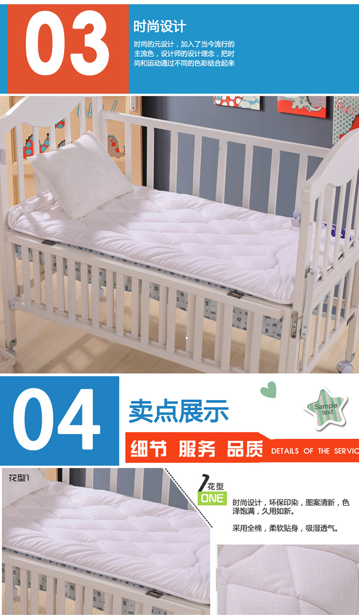 雅鹿自由自在床褥子全棉新疆长棉绒保暖单双人垫被儿童榻榻米床垫 120*200cm