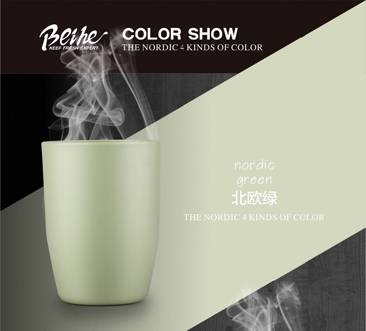 
                                        贝合 创意情侣欧式漱口杯 家庭刷牙杯套装旅行便携洗漱杯子 儿童塑料牙刷口杯400ml 北欧蓝                