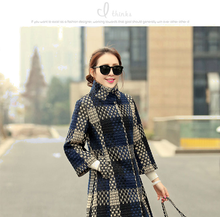 Ms Audrey EU's 2015 romantic Connie autumn and winter new stylish graphics thin coarse wool terylene Sau San coats female jackets for larger gross? female windbreaker women jacket navy blue long-sleeved XXL pictures of, prices, brand platters! The elections are supplied in the national character of distribution, so action, buy now enjoy more preferential! As soon as possible.