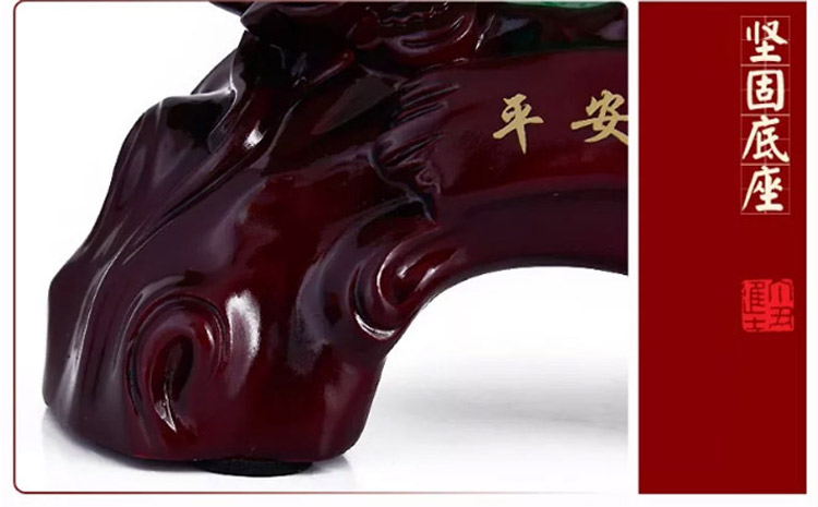 聚善缘 平安招财家居装饰白菜摆件 乔迁开业礼品 新房装饰用品 办公室创意摆件