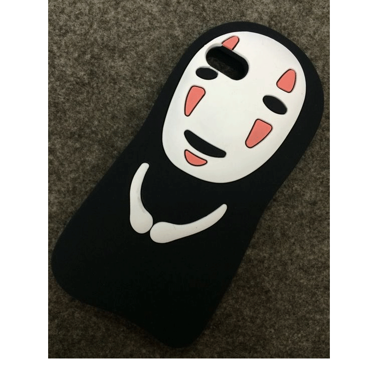 千与千寻 iPhone6Plus手机壳苹果6无脸男硅胶保护套 5/5S全包外壳 苹果6-4.7寸
