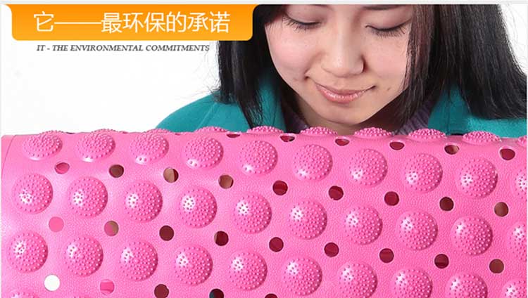 
                                                                                瑞邦（Rui.B）浴室防滑垫孕妇老人洗澡淋浴房吸盘防摔脚垫浴缸垫卫生间地垫进门垫子 蓝色 59*88cm大尺寸                