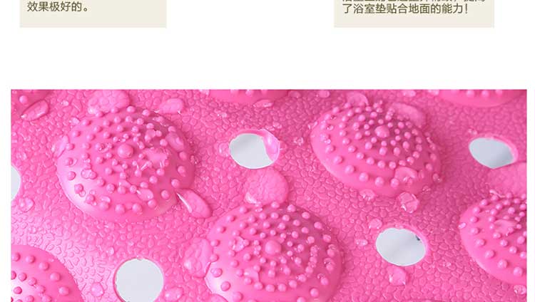 
                                                                                瑞邦（Rui.B）浴室防滑垫孕妇老人洗澡淋浴房吸盘防摔脚垫浴缸垫卫生间地垫进门垫子 蓝色 59*88cm大尺寸                
