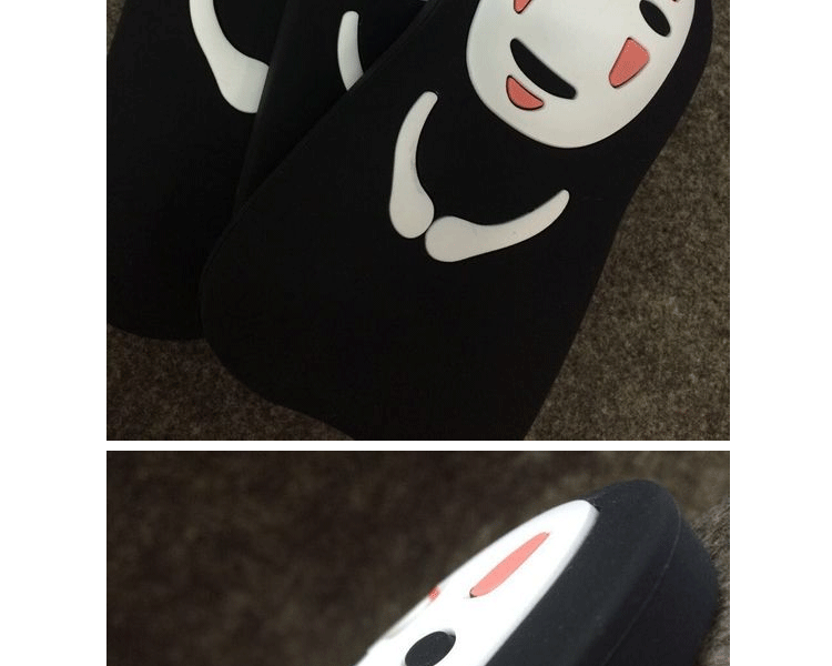 千与千寻 iPhone6Plus手机壳苹果6无脸男硅胶保护套 5/5S全包外壳 苹果6-4.7寸