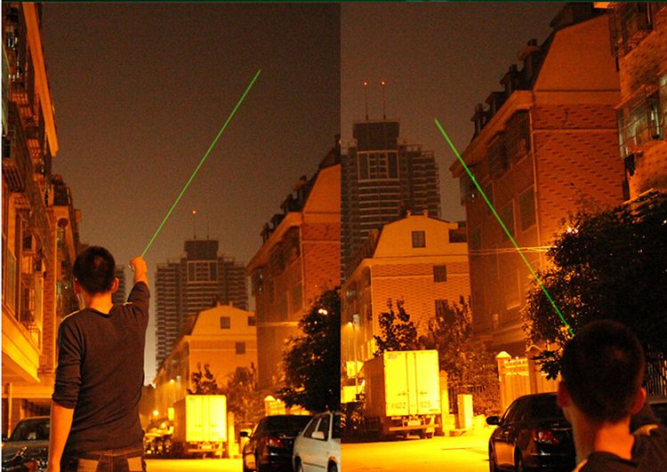 魔铁\/MOTIE 激光手电筒绿光 激光笔灯强光充电