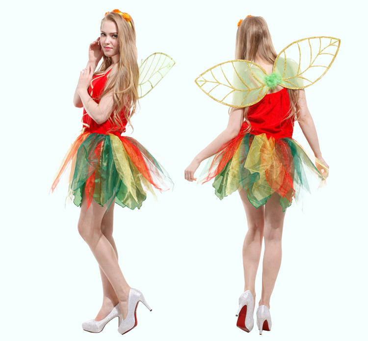 仕彩成人六一节装扮精灵仙女公主化妆舞会服装儿童cosplay服饰装扮 高雅桃心皇后