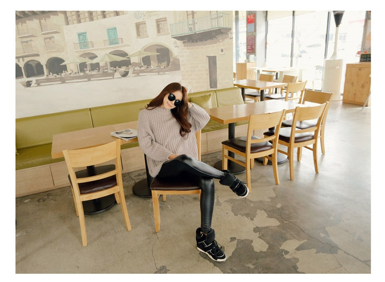 Doi affordable 2015 autumn and winter new to intensify the Korean version of the PU stitching elastic leather pants female 200 catties sister MM thick solid thin long pants Graphics Black 5XL( recommendations 180-200 catties) Picture, prices, brand platters! The elections are supplied in the national character of distribution, so action, buy now enjoy more preferential! As soon as possible.