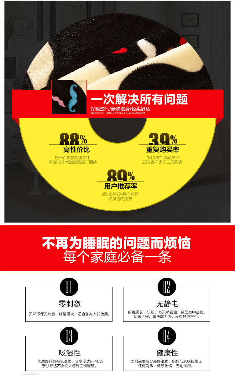 晶丽莱  冬季保暖韩版法莱绒 被套单件 法兰绒珊瑚绒被罩单品 法莱猫咪 150*200cm