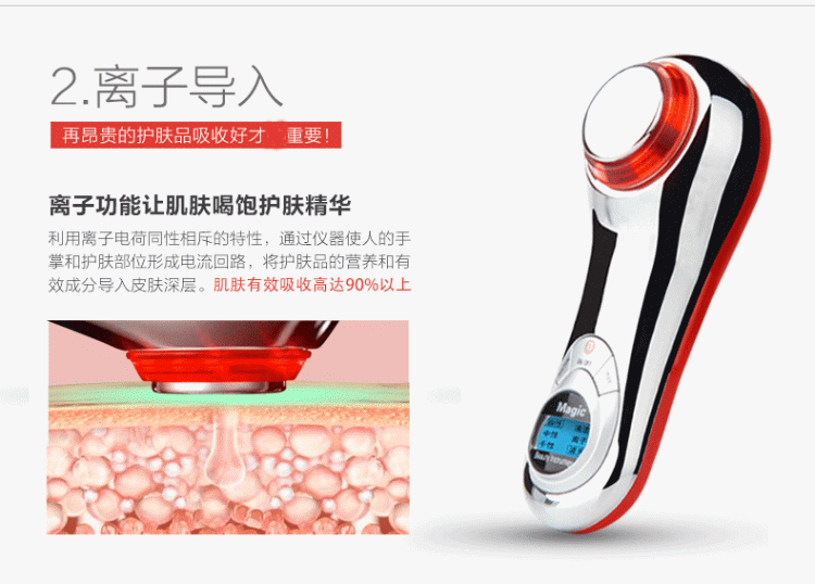
                                        创意电动光波洁面仪洗脸刷 深层毛孔清洁器 去黑头仪器去黑头机去黑头器 离子导入仪去角质死皮                
