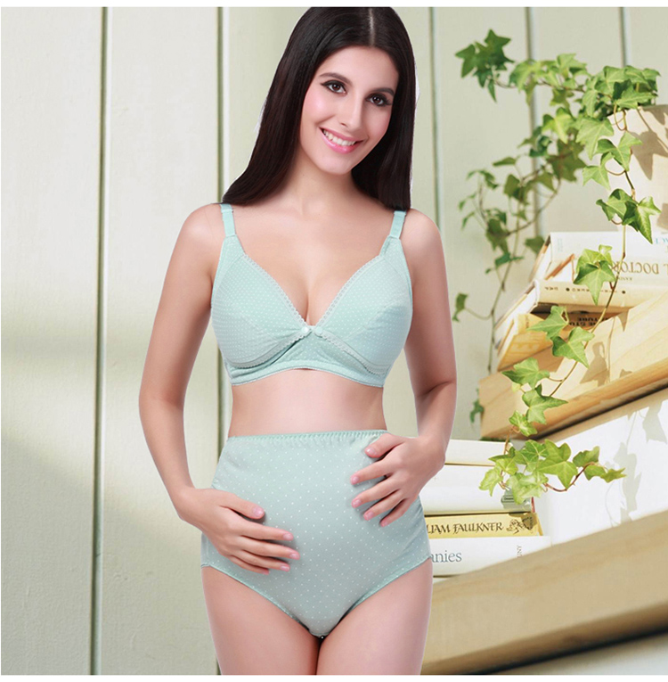 艾尚云芷 前开扣孕<em>产妇</em>用品 <em>哺乳文胸</em>胸罩 纯棉