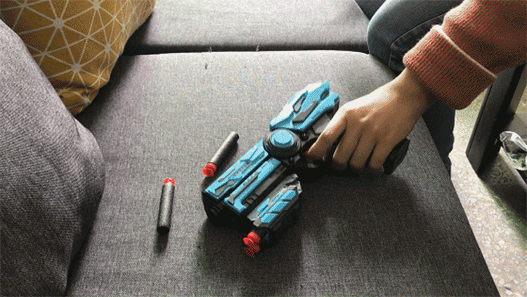 发射3-6岁男生塑料安全玩具软弹枪 夜光毒牙 商品编号:69575047624