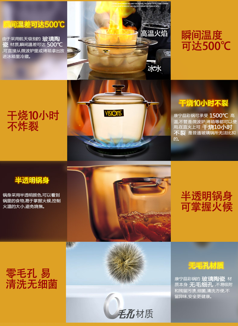 格林攀炒锅Greenpan 斯德哥尔摩硬氧系列无油烟不粘炒菜锅 32cm平盖炒锅+VS-25